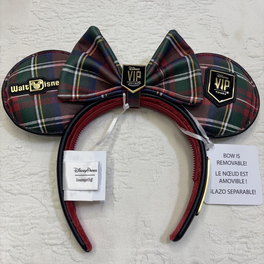 Walt Disney World VIP Tours Lounge Fly Minnie Ears Headband 2026 New With Tag
